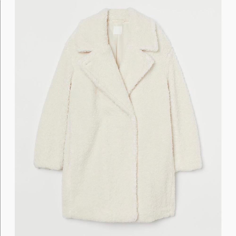 H&M Faux Shearling Coat